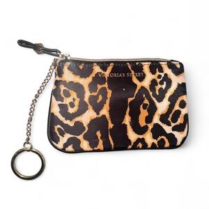 Victoria's Secret Animal Print Keychain Pouch